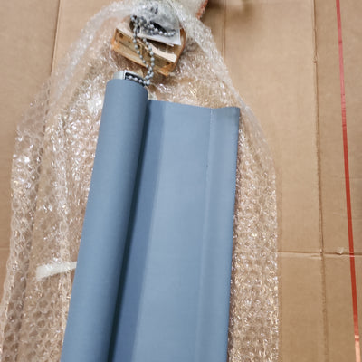 72x170 cm rolgordijn vergrijsd groen