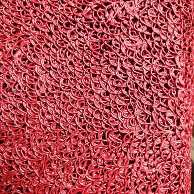 140x120cm  spaghetty mat rood