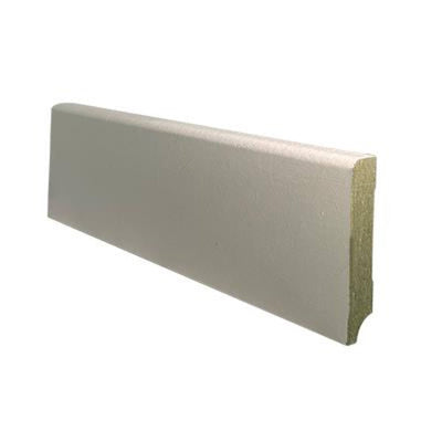 Moderne plint 9010 Voorgelakt 70x12mm 244cm