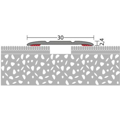 PRINZ 135 profiel Alu 30mm Zilver 270cm