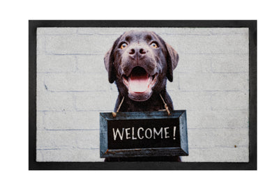 60x40 deurmat welcome dog hamat