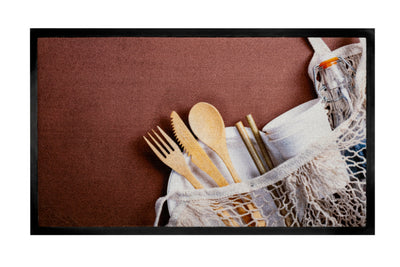 45x75 deurmat Cutlery hamat