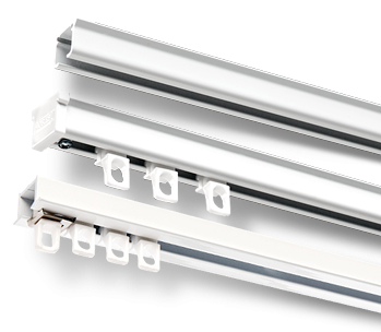 Gordijnrailsen op maat gemaakt