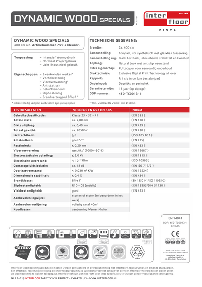 Interfloor Dynamic Wood Specials 836