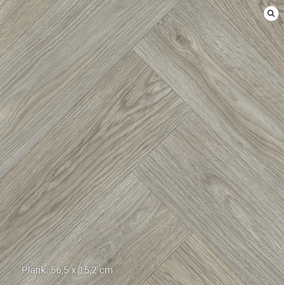 110x400 Interfloor Vinyl Carbon Wood visgraat 554 vak 10