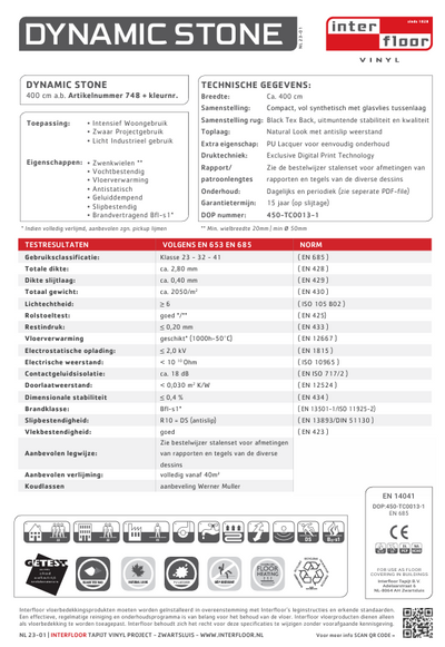 Interfloor dynamic stone 433
