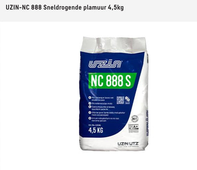 UZIN-NC 888 Sneldrogende plamuur 4,5kg