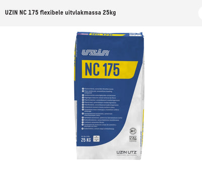 UZIN NC 175 flexibele uitvlakmassa 25kg
