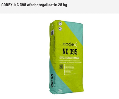 CODEX-NC 395 afschotegalisatie 25 kg