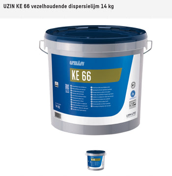 UZIN KE 66 vezelhoudende dispersielijm 14 kg