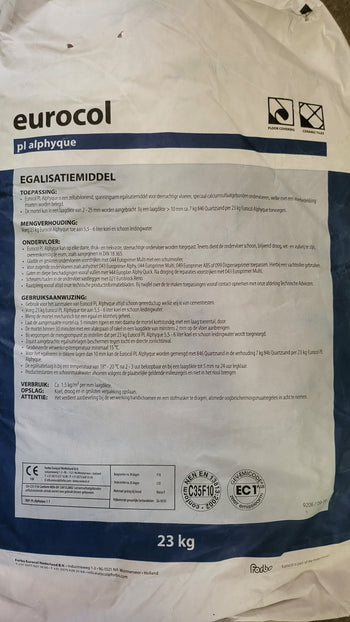 Egaline Eurocol pl alphyque 23kg