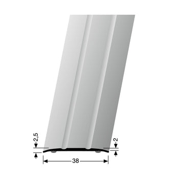 KÜBERIT 438 SK profiel F4 Zilver 300cm