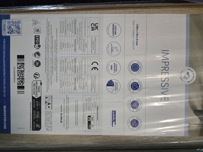 12,85m2 quickstep impressive classic oak beige 510