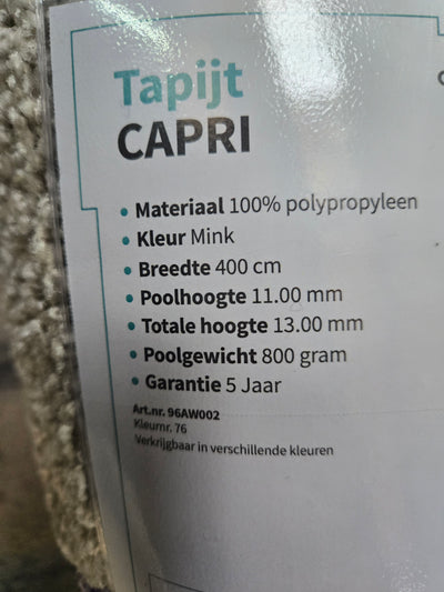 255x400 tapijt capri Mink C108/1
