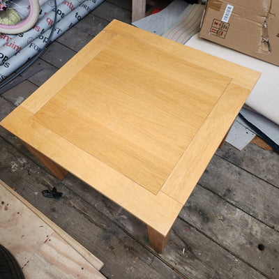 Salontafel 70 x 70 x 50 gebruikt