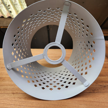 Lampenkap Staal nieuw !