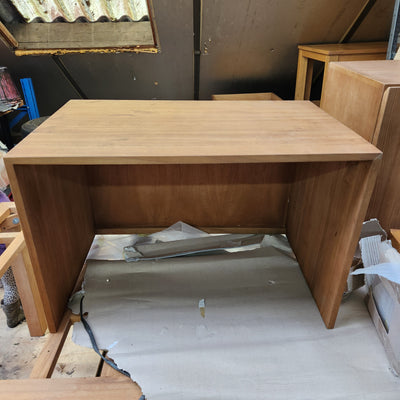 Zit kast poef teak 50 x 78 x 52 nieuw !