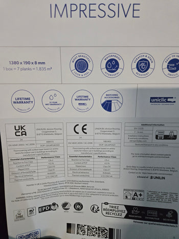 11,01 M2 laminaat quickstep impressive natural varnished oak 512